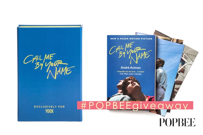 #POPBEE giveaway : 送你 YOOX 推出獨家《Call Me By Your Name》英文版小說套裝