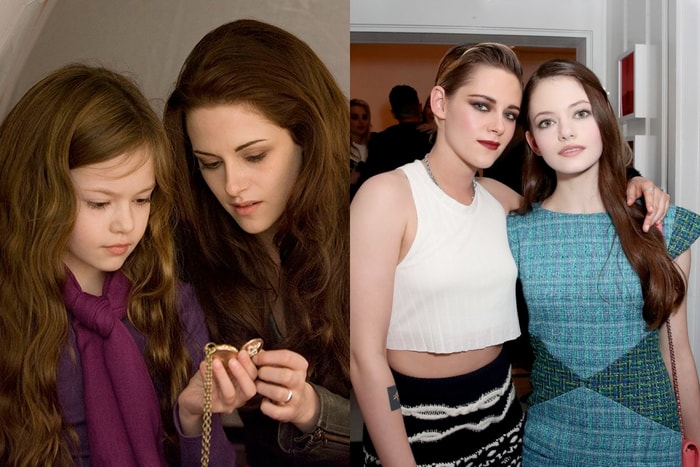 當年《Twilight》的 Bella & Renesmee 再度相見，這一幕太值得留念了！