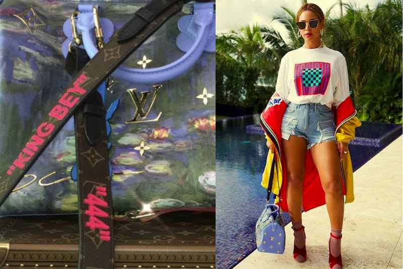 Virgil Abloh 為 Beyoncé 打造獨一無二專屬 Louis Vuitton 手袋 King Bey