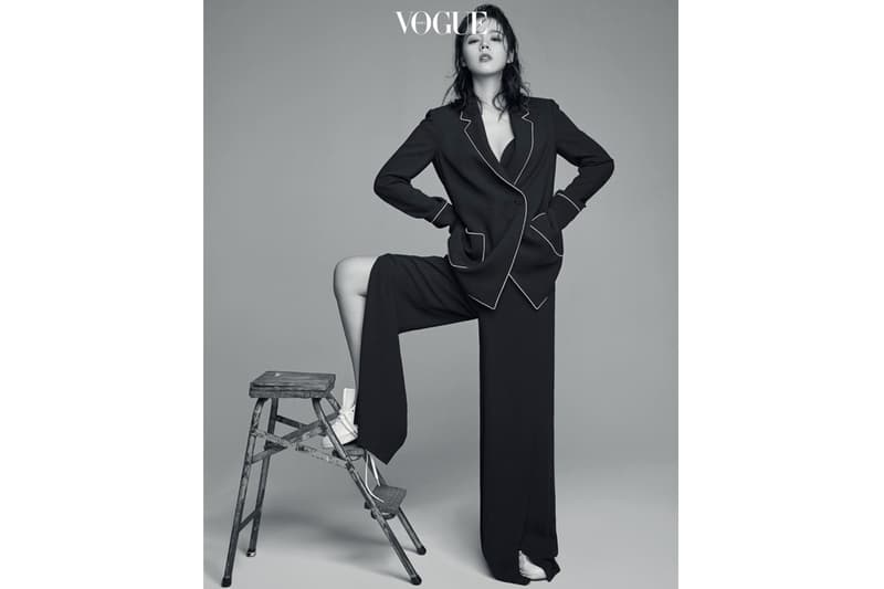 han gain female actor vogue korea fashion photoshooting