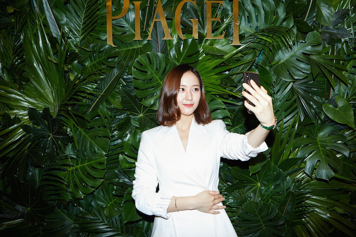 韓國女星 Krystal 鄭秀晶出席伯爵 Piaget 快閃店開幕活動