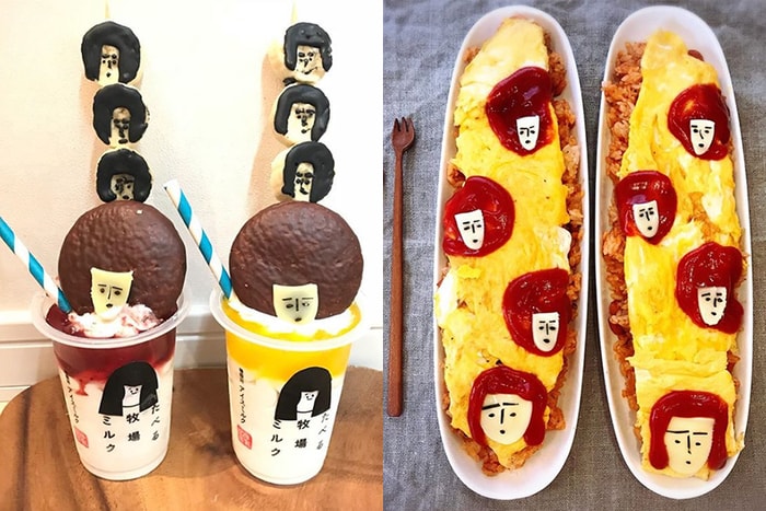 怎麼這些食物都在奸笑?說的是這個《小丸子》「野口同學」的料理 IG