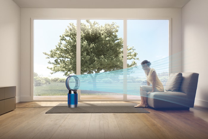 愛宅在家女生表示，很想要 Dyson 最新智能空氣淨化風扇！