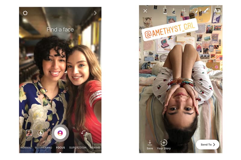 Insatgram Stories 推出 Focus 和 Mention 新功能