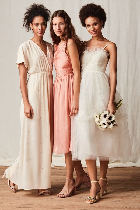 H&M 推出為新娘伴娘及賓客而設的平價婚嫁系列