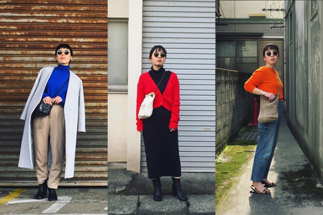Instagram fashionable Girl japan Moku