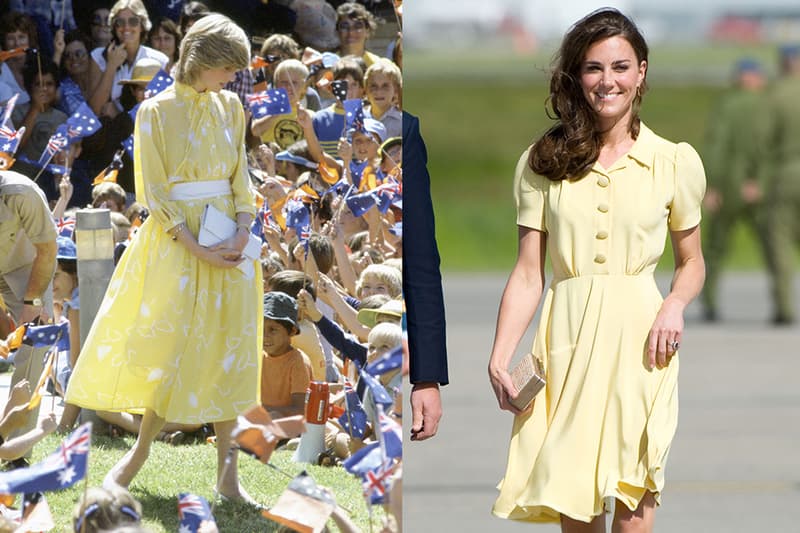 Kate Middleton outfits were inspired by Princess Diana