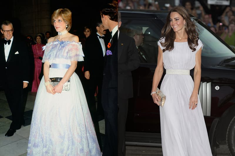 Kate Middleton outfits were inspired by Princess Diana