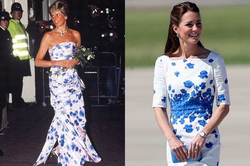 Kate Middleton outfits were inspired by Princess Diana