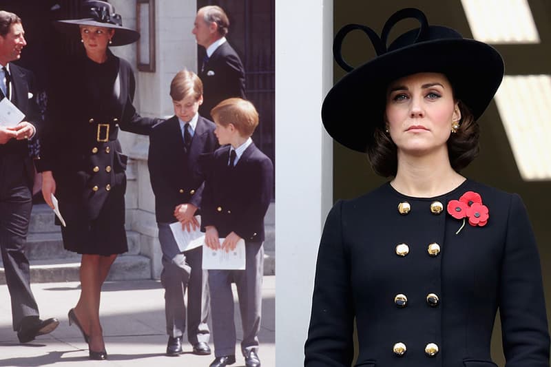 Kate Middleton outfits were inspired by Princess Diana
