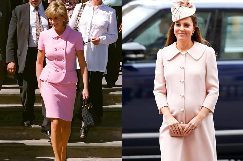 Kate Middleton outfits were inspired by Princess Diana