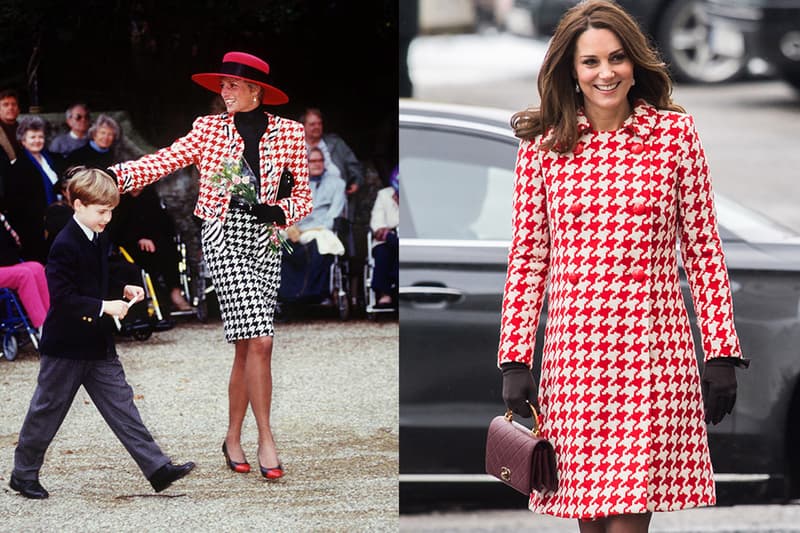 Kate Middleton outfits were inspired by Princess Diana