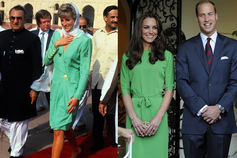 Kate Middleton outfits were inspired by Princess Diana