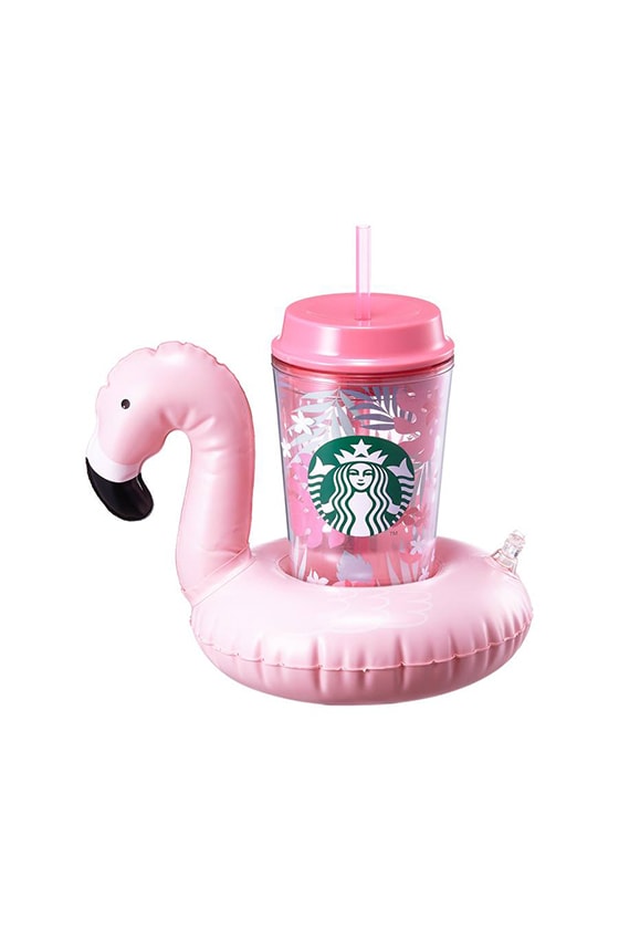 韓國 Starbucks 全新的紅鶴夏日主題系列