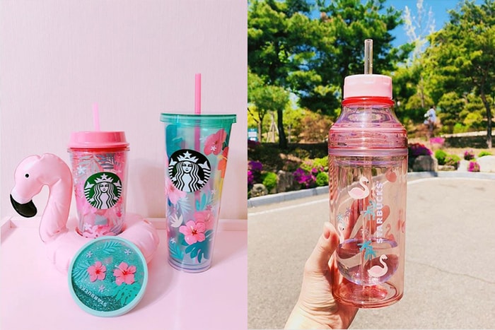 櫻花杯 Out 了！現在韓妹搶著買的是 Starbucks 全新的紅鶴夏日主題系列