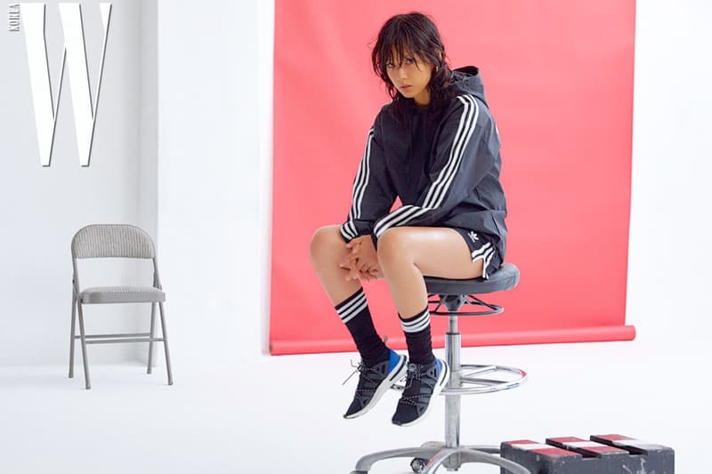 Lee Hyori W Korea adidas Originals Korea sexy photoshooting