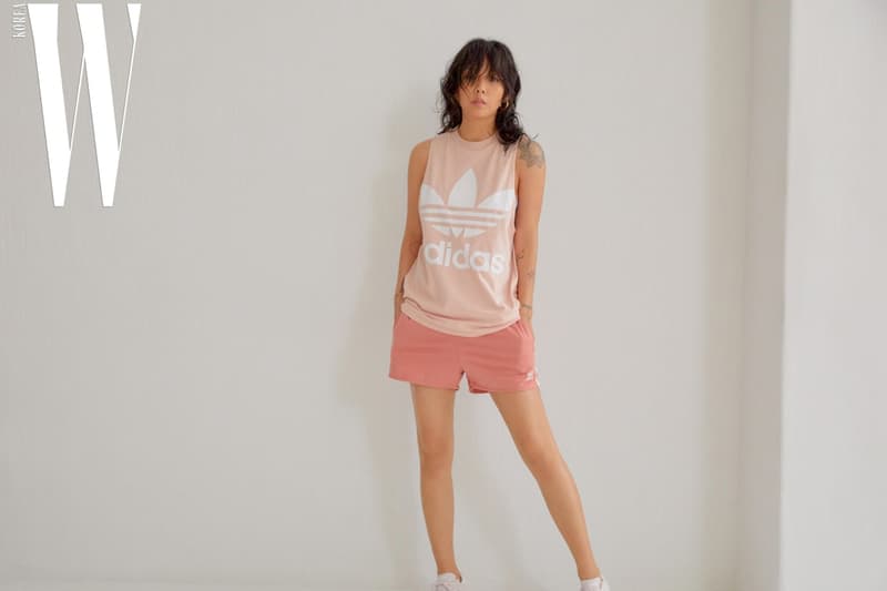 Lee Hyori W Korea adidas Originals Korea sexy photoshooting