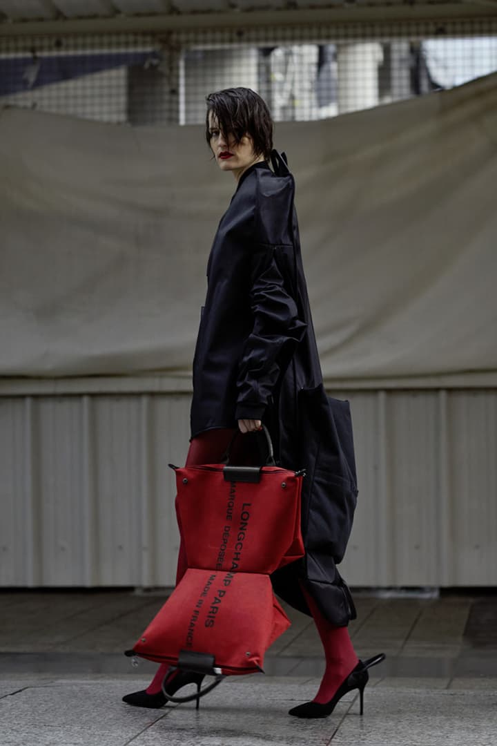 Hood By Air 創辦人與 Longchamp 合作 反轉經典 Le Pliage 手袋設計