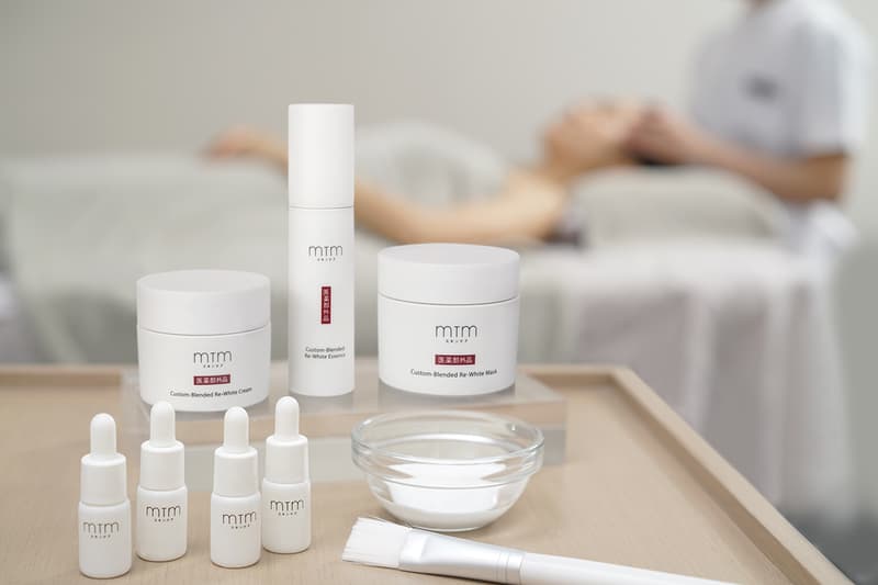 MTM Custom-Blended Re-White facial treatment