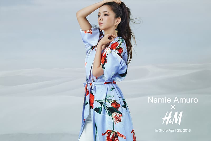 H&M 推出以安室奈美惠 namie amuro 為靈感的系列