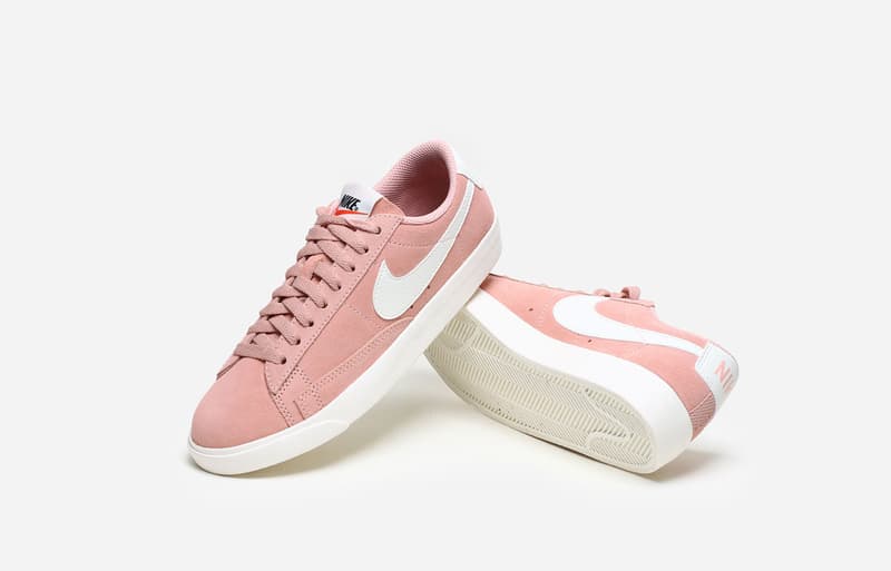 Nike Blazer Low 推出粉紅及粉藍配色