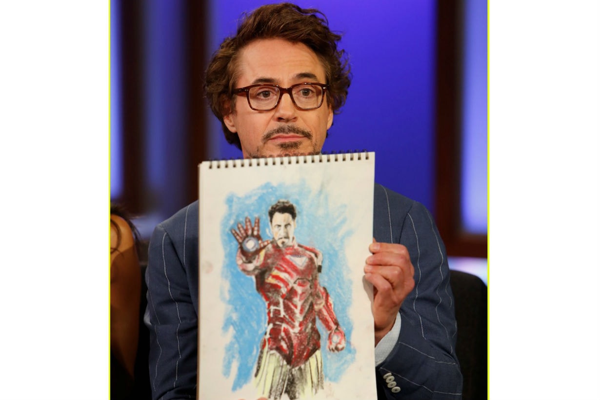 Avengers:Infinity War Jimmy Kimmel Live iron man  Robert Downey Jr.
