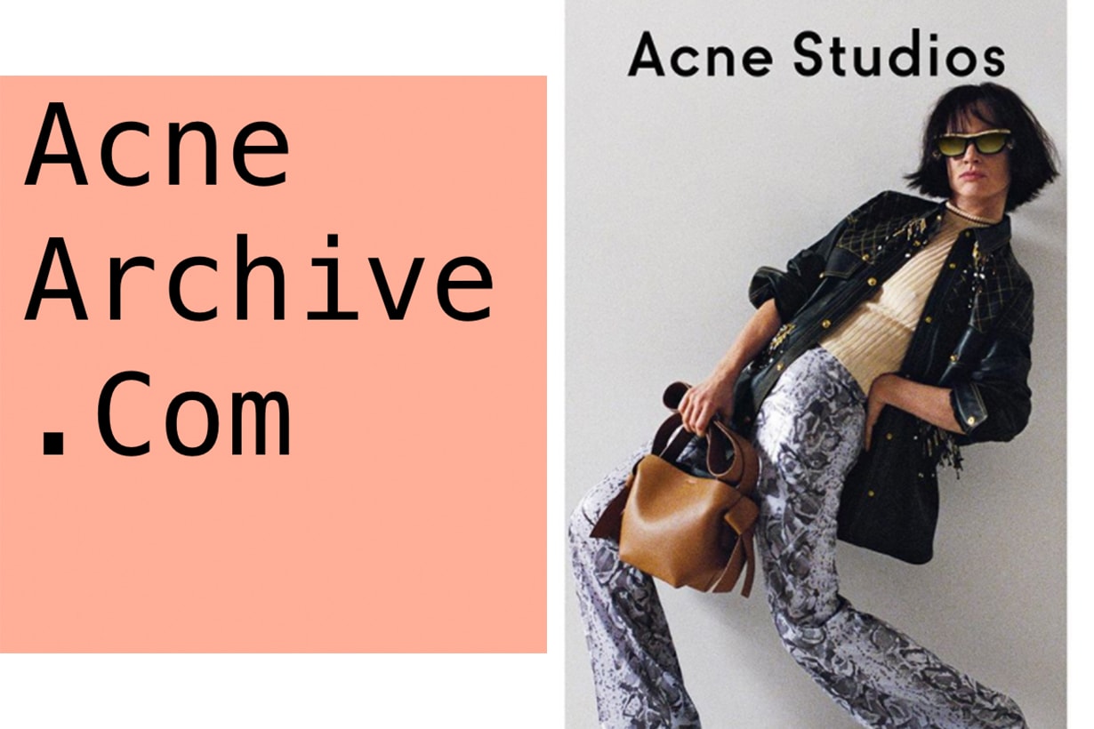 Acne Studios is Launching crazy low prices sale