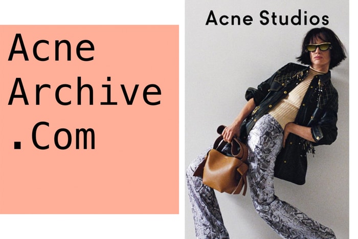 Acne Studios 將推出限時大割價網站！大部分都是價錢可口的精選經典款式！