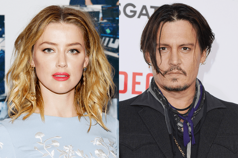 Amber Heard and Johnny Depp *