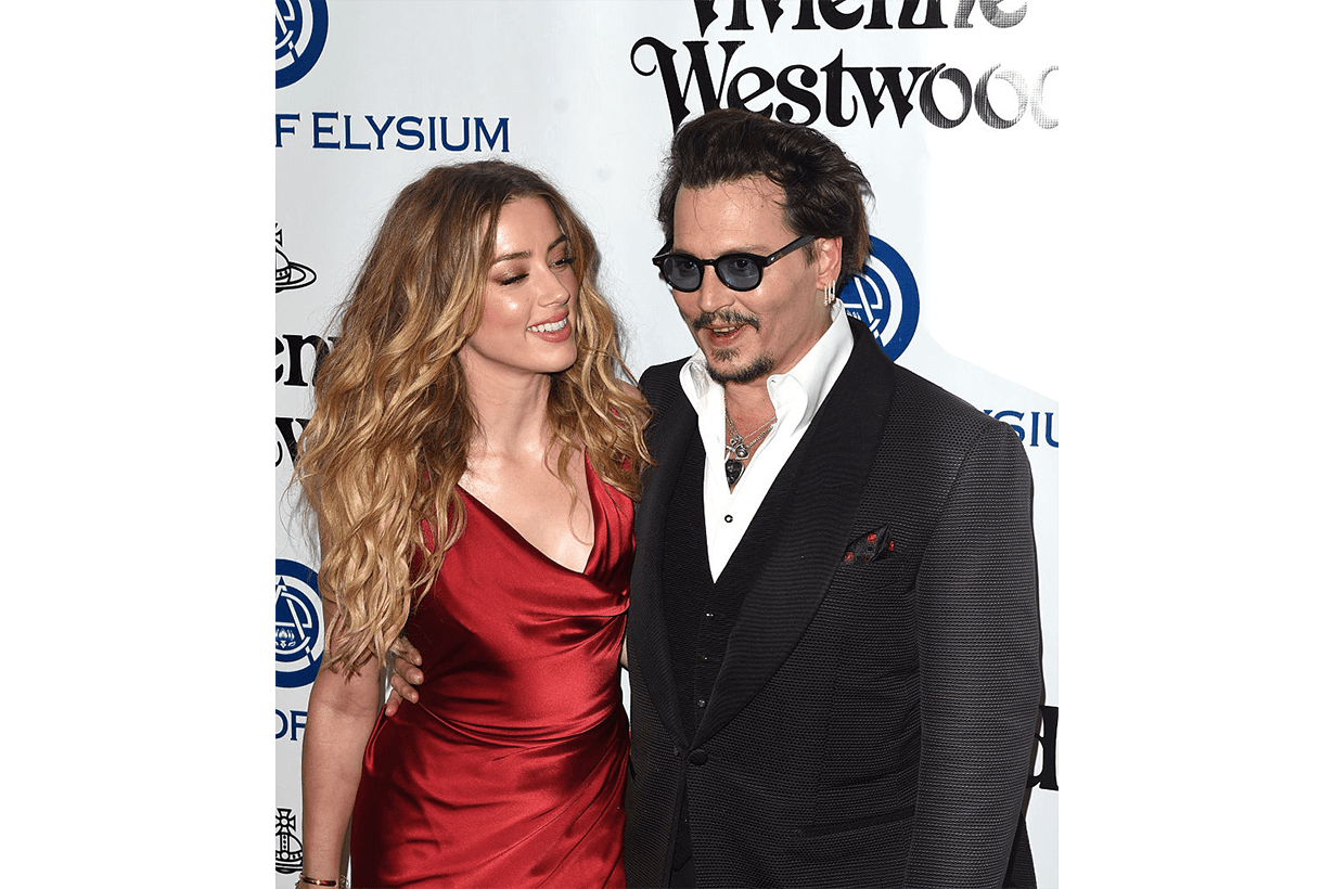 Amber Heard and Johnny Depp