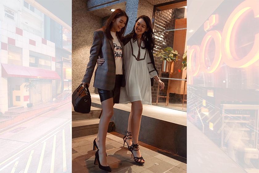 穿上ba&sh 2018 春夏系列與閨密來一趟法式的香港遊