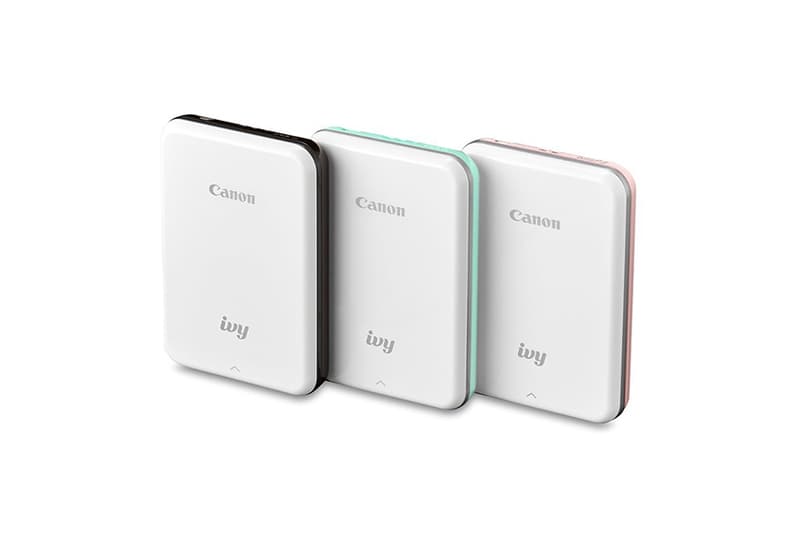 canon rose gold ivy mini photo printer