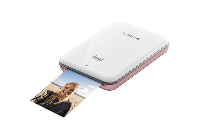 canon rose gold ivy mini photo printer