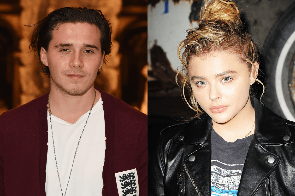 Chole and Brooklyn Beckham