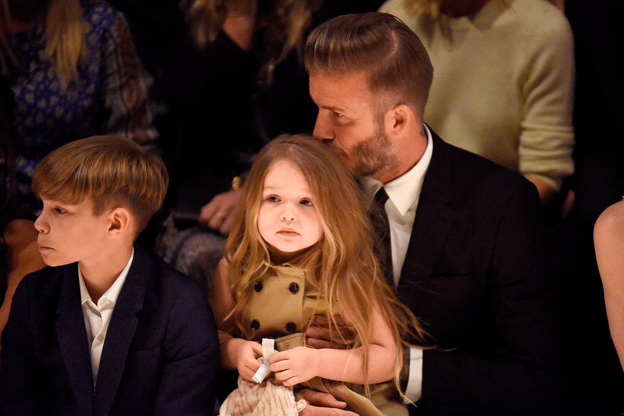 David Beckham and Harper Beckham-1