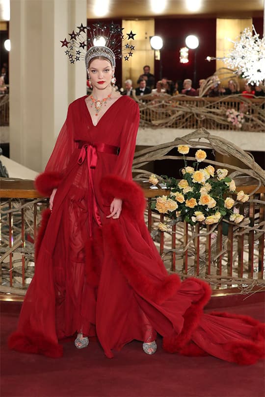 Dolce & Gabbana Alta Moda 時裝騷於紐約大都會歌劇院發佈