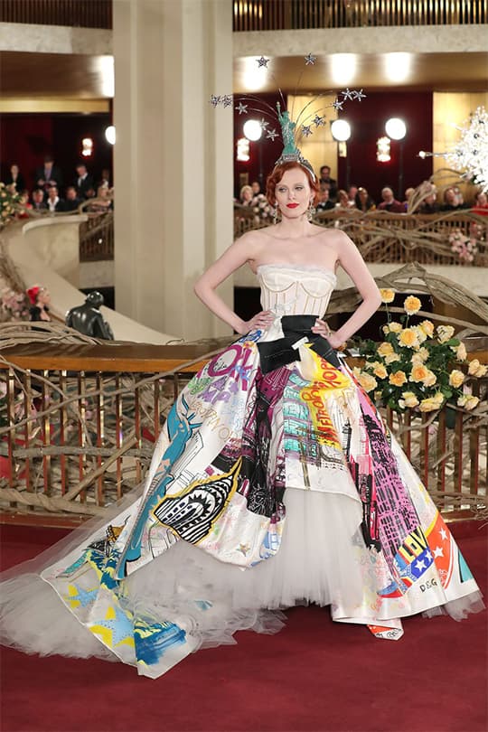 Dolce & Gabbana Alta Moda 時裝騷於紐約大都會歌劇院發佈