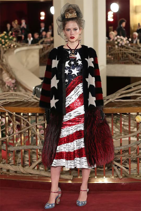 Dolce & Gabbana Alta Moda 時裝騷於紐約大都會歌劇院發佈