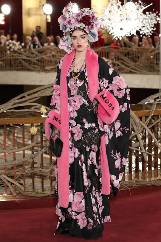 Dolce & Gabbana Alta Moda 時裝騷於紐約大都會歌劇院發佈