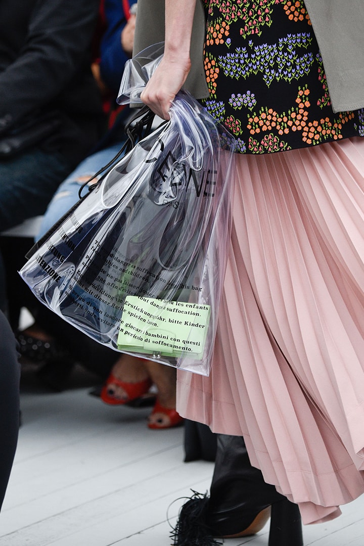 PVC Bag double bags trend SS18