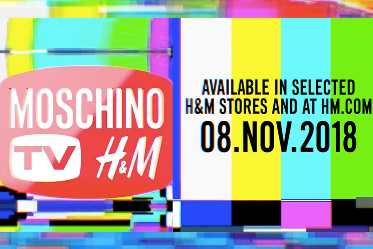 Moschino 成為 H&M 2018 年度聯乘時裝品牌