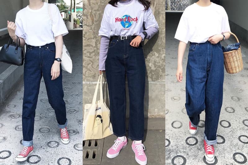 簡易白 Tee 搭配