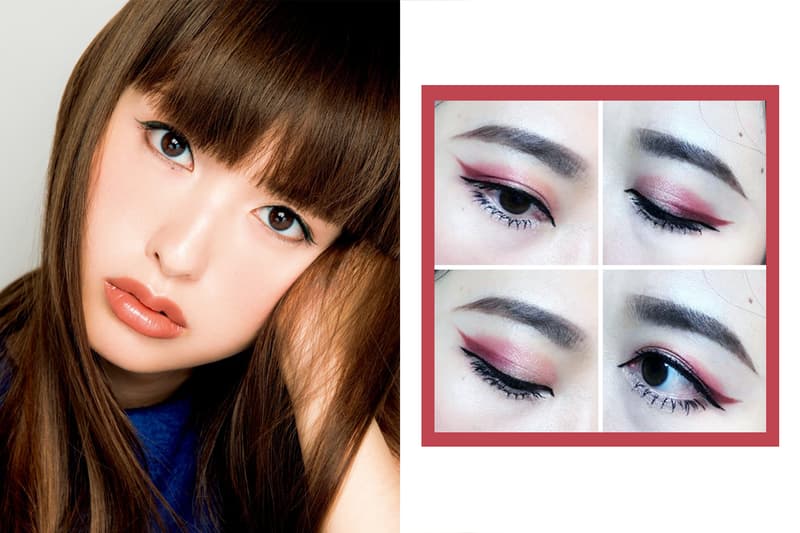 日本女生的最新發明 把眼線放在眼皮摺痕的心機妝容 可以讓眼睛瞬間放大數倍