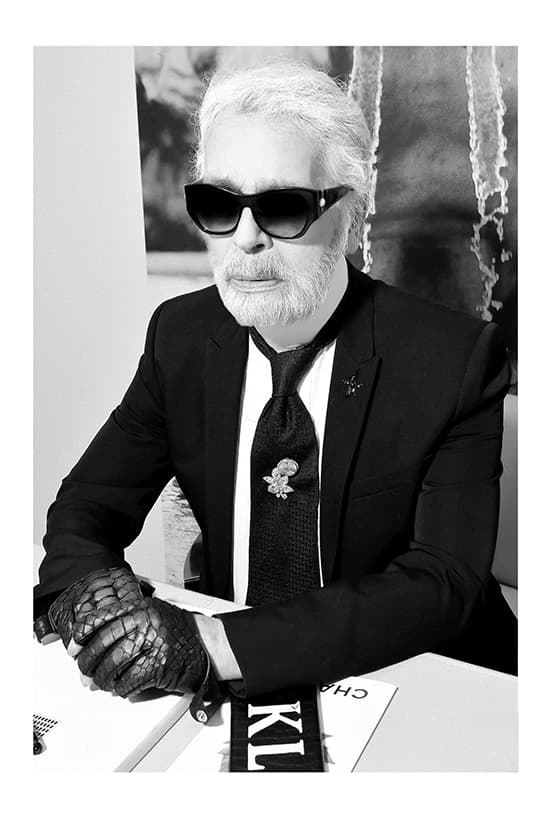 Karl Lagerfeld 跟 Numéro Magazine 訪問