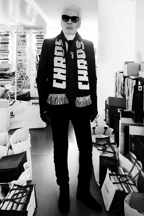 Karl Lagerfeld 跟 Numéro Magazine 訪問