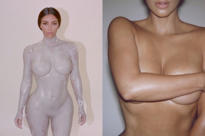 Kim Kardashian 將推出最新香水「KKW Body」，一絲不掛地全裸上陣原來是有原因的！