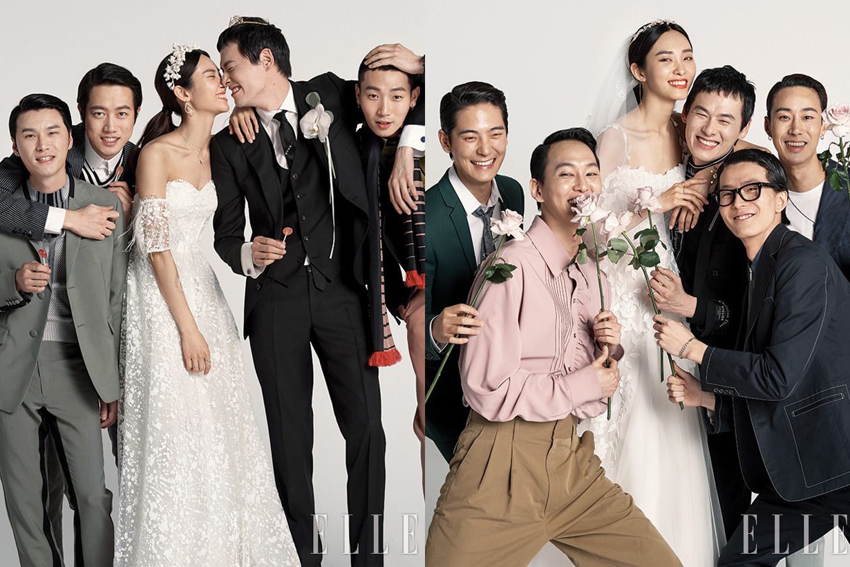 讓韓國這對潮模情侶示範  如何沒有背景道具都能拍出最時尚又親切的婚紗照
