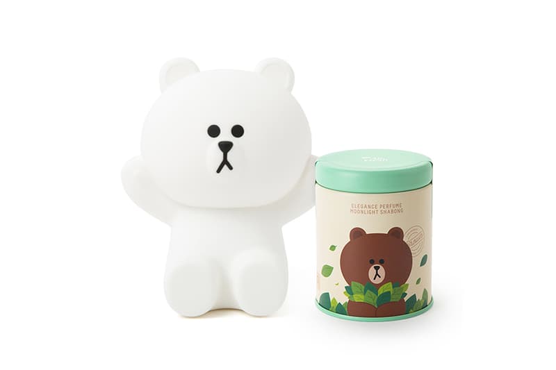 line friends perfume_0002_Air-Freshner_BROWN_SET