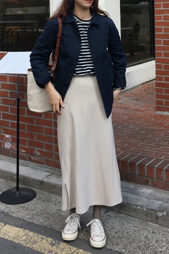 知性又簡約的韓國女生穿搭 Instagram 穿搭達人 ezysun