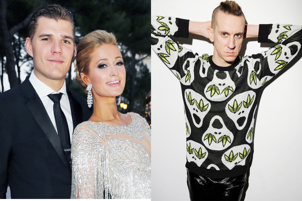 Paris Hilton Jeremy Scott designer wedding after party gown bridal style